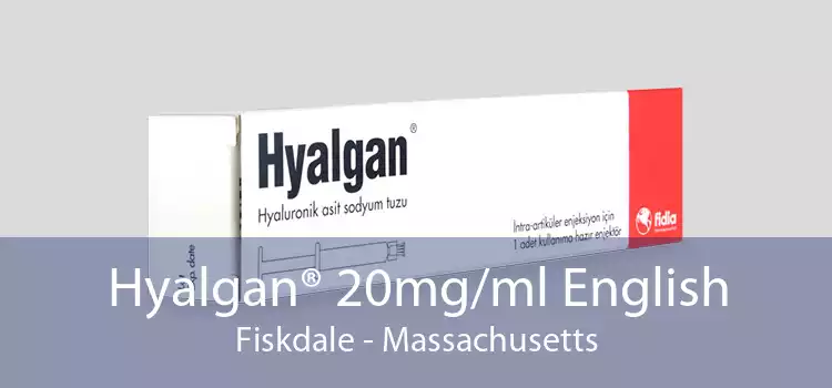 Hyalgan® 20mg/ml English Fiskdale - Massachusetts