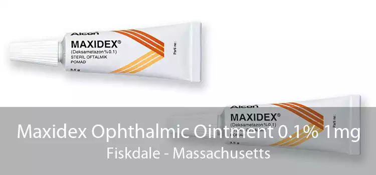 Maxidex Ophthalmic Ointment 0.1% 1mg Fiskdale - Massachusetts