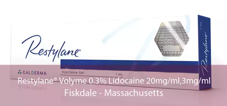 Restylane® Volyme 0.3% Lidocaine 20mg/ml,3mg/ml Fiskdale - Massachusetts