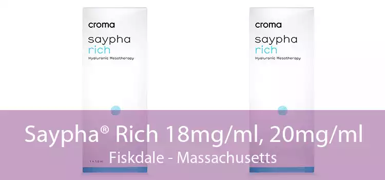 Saypha® Rich 18mg/ml, 20mg/ml Fiskdale - Massachusetts